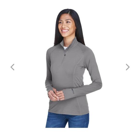 NWT Marmot Meghan 1/2 Zip Jacket - LARGE - cinder grey - LARGE - Picture 3 of 5